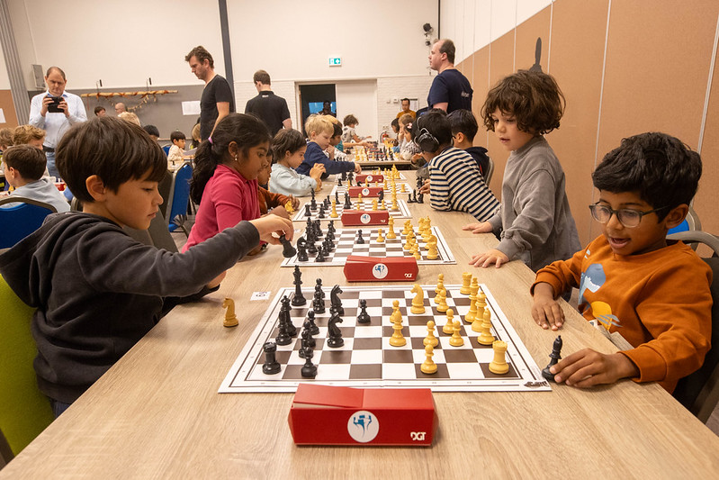 Snelschakers in opperste concentratie